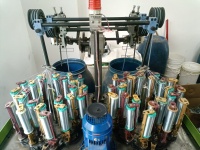 Pentium POC2/24A high-speed rope belt Knitting machine braid rope Knitting machine flat rope round rope underwear elastic band Knitting machine lifting rope pulley rope high-speed Knitting machine