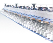 Wanzhi WZ-312B yarn binding frame, chemical fiber cotton yarn twisting equipment, spindle twisting machine, single-strand multi-strand cotton yarn binding machine, fiber yarn knitting yarn Double twist frame