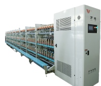 Wanzhi WZ-205B Spandex Single Coated Yarn Machine Fully Automatic Compound Twisting Machine Twisting Machine Yarn Coating Machine