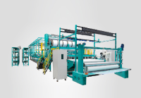 Multi-axial warp knitting machine