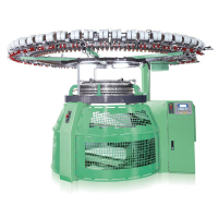One-sided high-speed knitting machine