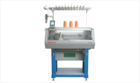 Collar flat knitting machine