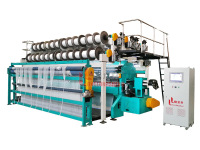 High speed warp knitting machine