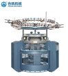 Double tube ring knitting machine
