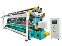 High speed warp knitting machine
