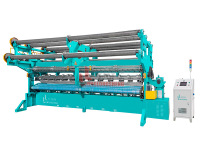 8 single needle bed warp knitting machine