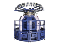 One-sided high-foot terry knitting machine