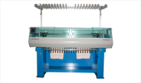Collar flat knitting machine