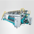 Biaxial warp knitting machine