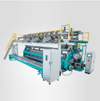 Biaxial warp knitting machine