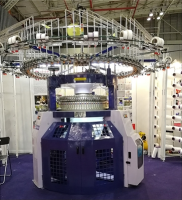 High-speed double-sided knitting machine