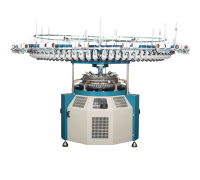 Single-sided computerized jacquard circular knitting machine
