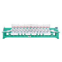 Multi-head hat embroidery machine