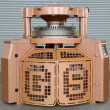 Double-sided knitting machine