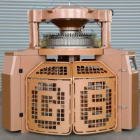 Double-sided knitting machine