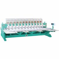 Flat embroidery machine