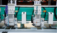 Towel embroidery, chain embroidery, high-speed flat embroidery three-in-one embroidery machine
