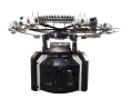 High needle count cotton wool machine