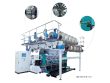 Short-pile high-speed double-needle-bed warp knitting machine