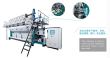 Jacquard pressing board warp knitting machine