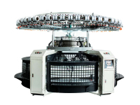 One-sided open-width knitting machine
