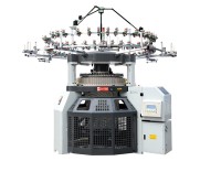 Double-sided rib knitting machine