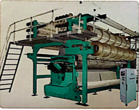 New multi-bar Raschel warp knitting machine