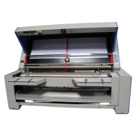 Ligang Machinery 3200 Fabric Inspection machine, factory direct sales automatic edge alignment Inspection machine textile printing and dyeing cloth rolling machine for garment factory