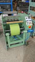 Warping machine, root pulling machine, tape ironing machine
