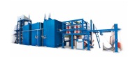 Jiangdu Printing and Dyeing LMH424 Hot Air Padding machine Dyeing Machine and Equipment Hot Melt Continuous Dyeing Machine Pad Dyeing Testing Machine Pad Dyeing Priming Thermosetting Machine
